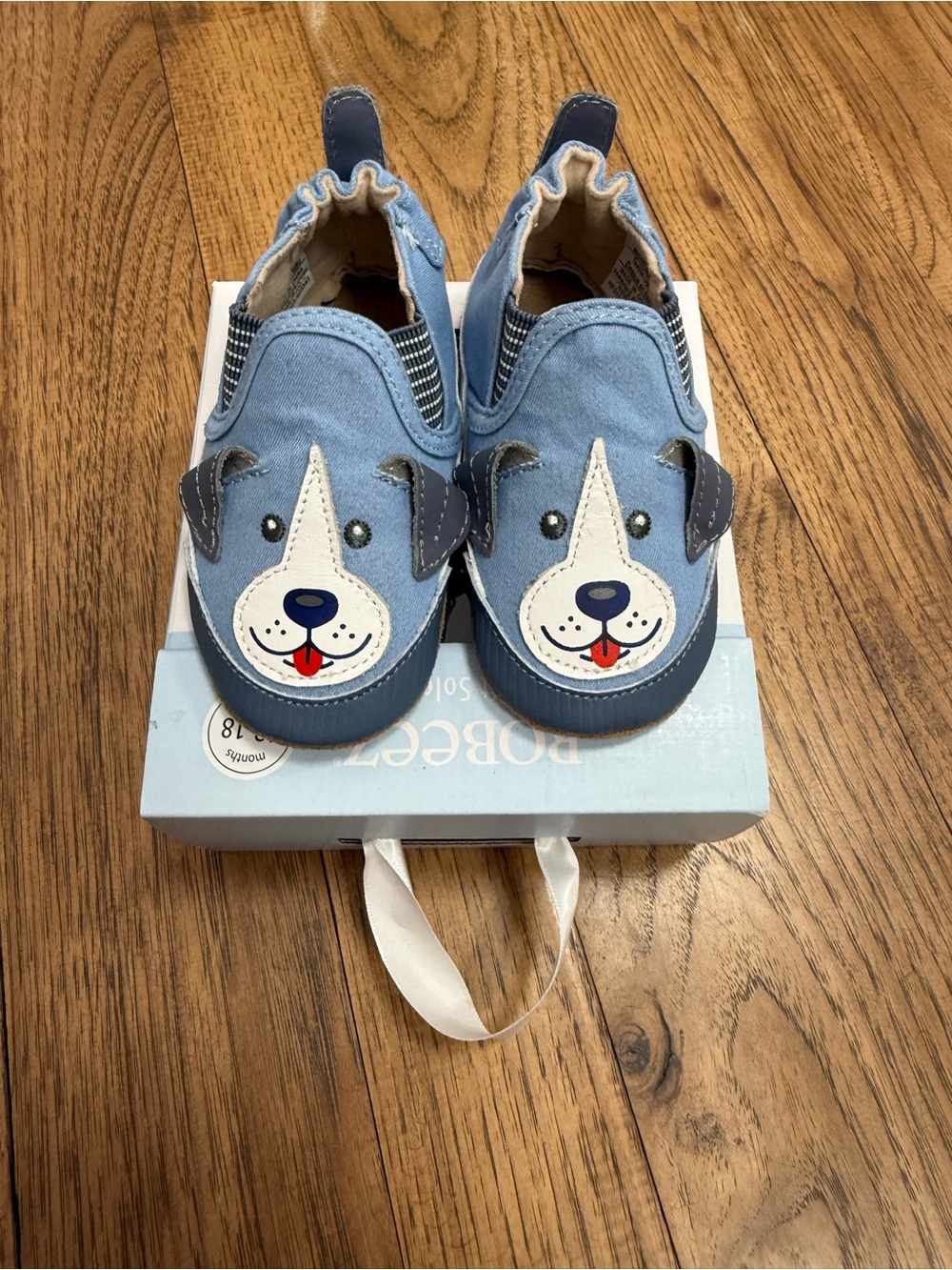 Robeez Blue Doug the Dog Soft Soles